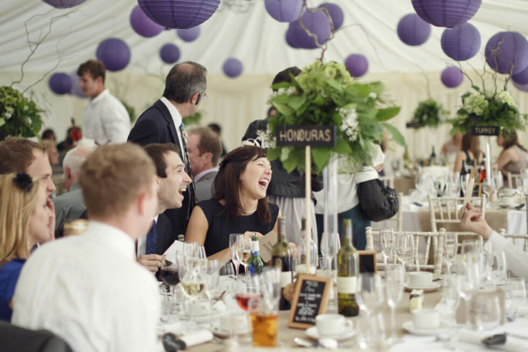 Photo of a wedding at Thowra House