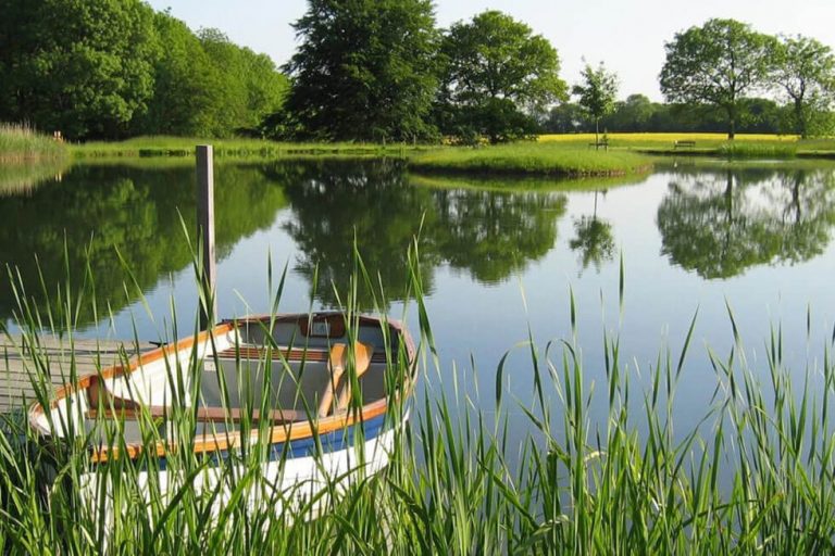 Photo of the Farleigh Wallop lake