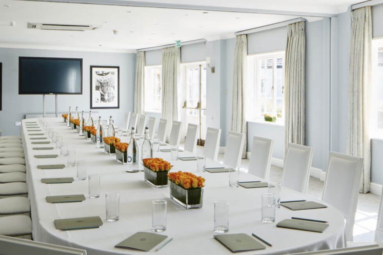 Photo of one of the boardrooms at Goodwood Hotel