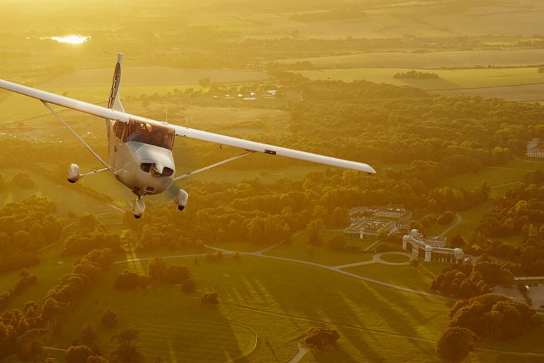 Photo of flying lessions overlooking Goodwood estate