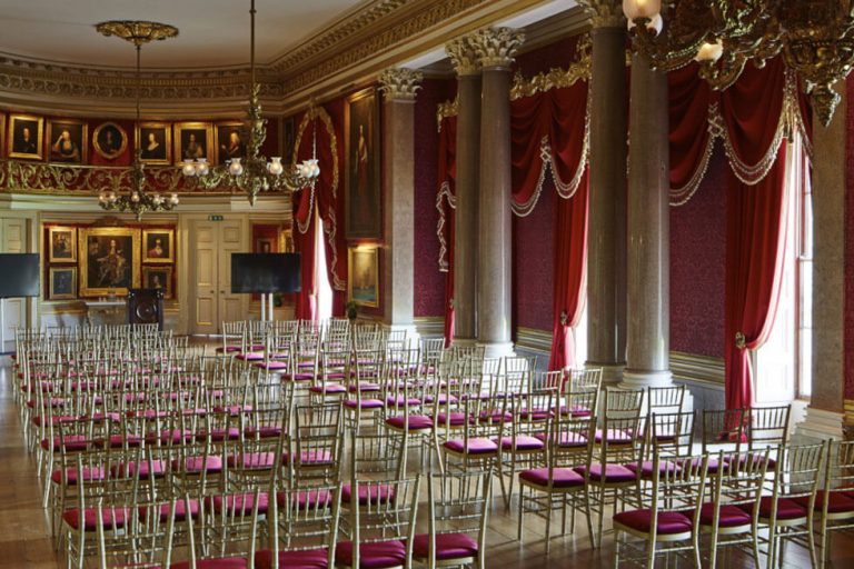 Photo of a wedding at Goodwood House