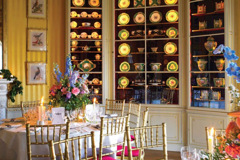 Photo of the Card Room at Goodwood House