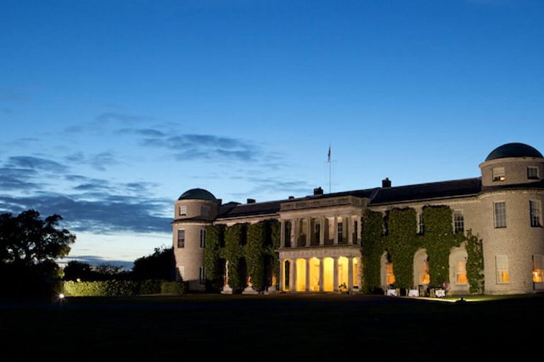 Photo of Goodwood House at night