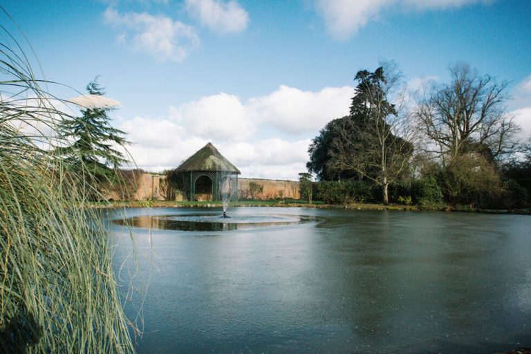 Photo of the lake at Hawkstone Hall