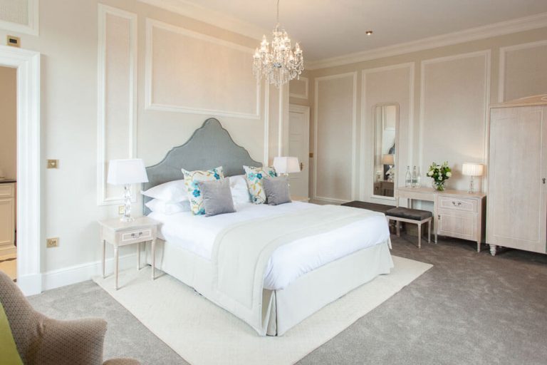 Photo of one of the bedrooms at Hedsor House