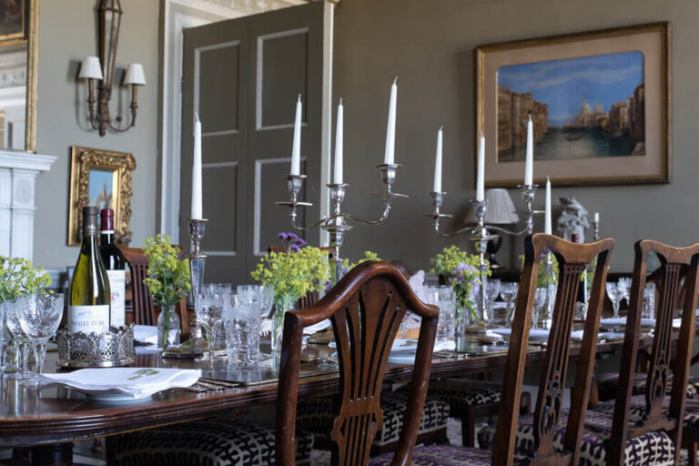 Photo of the Dining Room at Kirtlington Park