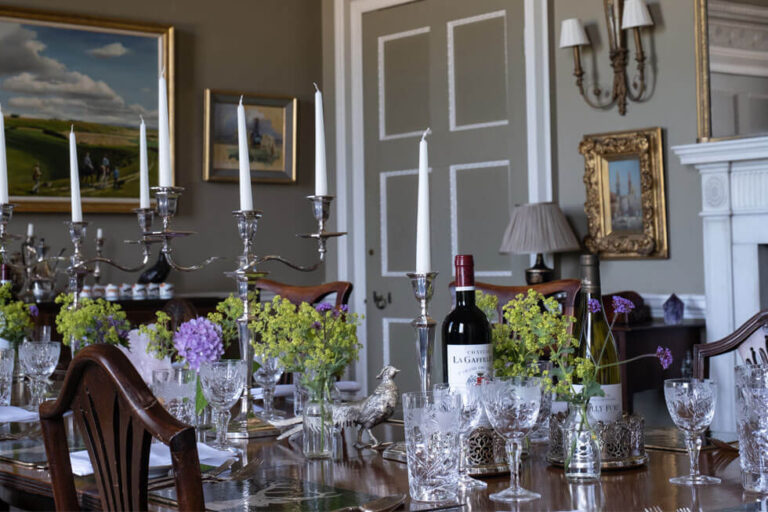 Photo of the dining Room at Kirtlington Park