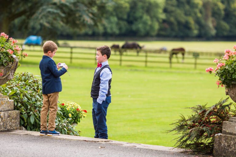 Photo of a wedding at Lucknam Park