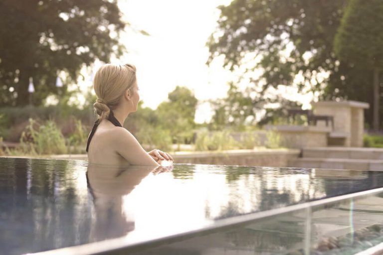 Photo of the hottub at Lucknam Park