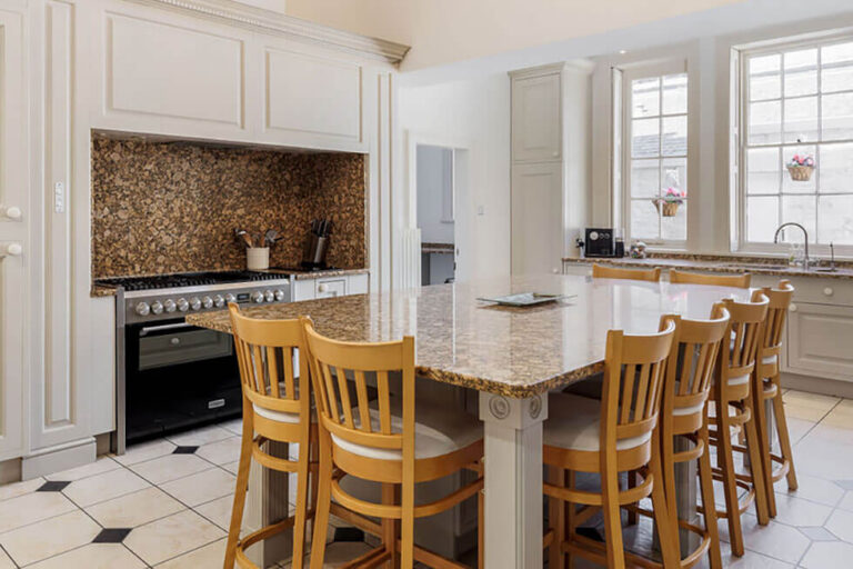 Photo of the kitchen at Pennsylvania Castle Estate